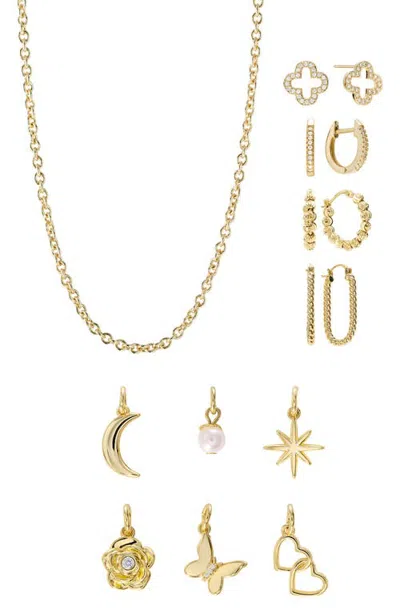 Athra Luxe 10 Days Of Gifting Jewelry Box Set In Gold