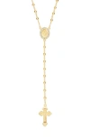 Athra Luxe Cross Y-necklace