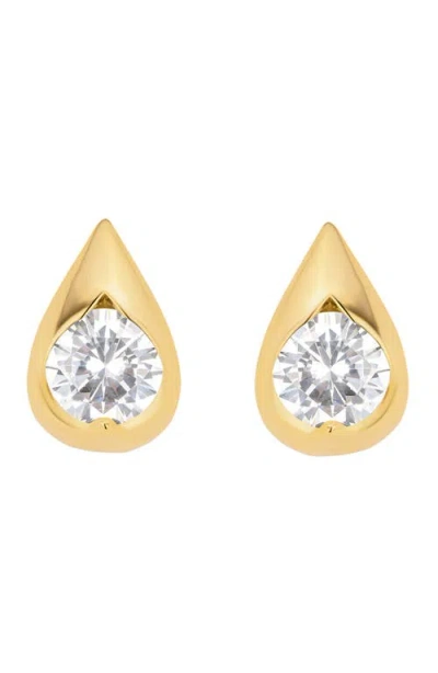 Athra Luxe Mini Huggie Hoop Earrings In Gold