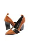 Atiana Nine 2 Fiver High Heel In Tan In Multi