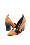 Atiana Nine 2 Fiver High Heel In Terracotta In Brown