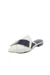 Atiana Origami Slipper In Bone In Sand