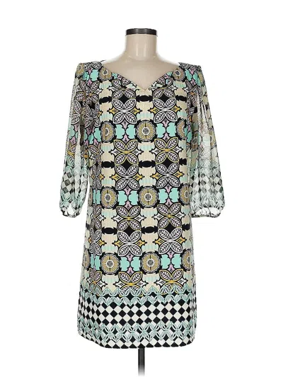 Pre-owned Atina Cristina Casual Dress In Blue