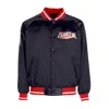Atipici Bomber Jacket Men's Satin Jacket The Playoffs Flares In Black