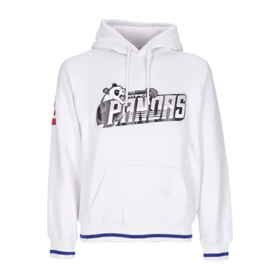 Atipici Men's Atypical Hoodie Pandas White