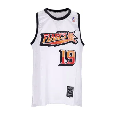 Atipici Men's Basketball Jersey The Playoffs Flares White
