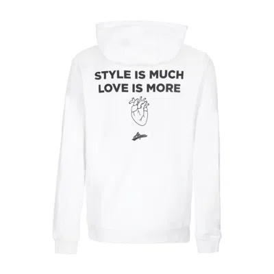 Atipici Men's Hoodie Follow Your Art Style Is Much Hoodie White