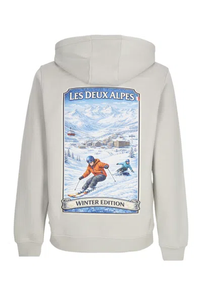Atipici Men's Hoodie Holidays Winter Edit Deuxalpes Hoodie Light Asphalt