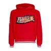 Atipici Men's Hoodie The Playoffs Flares Red In Red