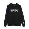 Atipici Men's Hoodie "the Playoffs" Logo Hoodie Black
