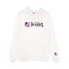 Atipici Men's Hoodie "the Playoffs" Logo Hoodie White
