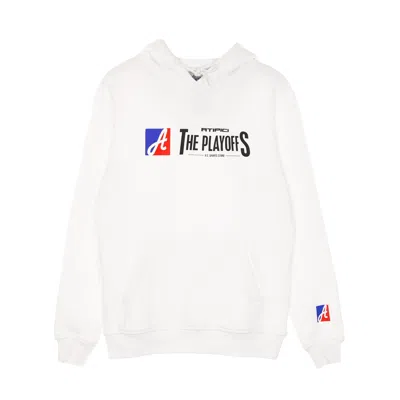 Atipici Men's Hoodie "the Playoffs" Logo Hoodie White