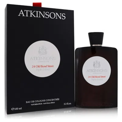 Atkinsons 24 Old Bond Street Triple Extract By  Eau De Cologne Concentree Spray 3.3 oz Men In Multi