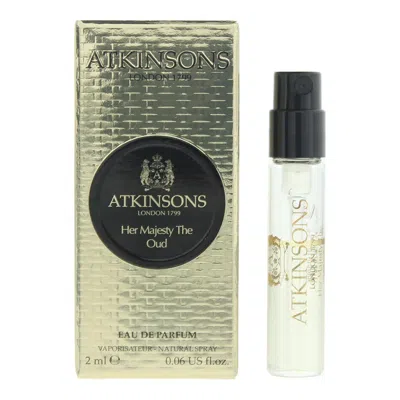 Atkinsons Ladies Her Majesty The Oud Edp Spray 0.06 oz Fragrances 8011003867257