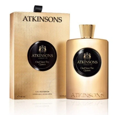 Atkinsons Ladies Oud Save The Queen Edp 3.4 oz Fragrances 8011003867196 In Grey / Orange