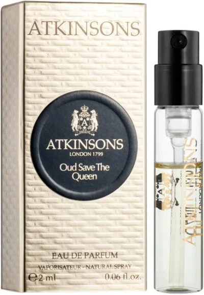 Atkinsons Ladies Oud Save The Queen Edp Spray 0.06 oz Fragrances 8011003867226 In Transparent