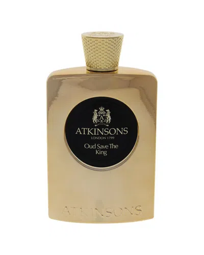 Atkinsons Men's 3.3oz Oud Save The King Edp In Transparent