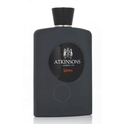 Atkinsons Men's James Edp 3.4 oz (tester) Fragrances 8011003878130 In Pink / Violet / White