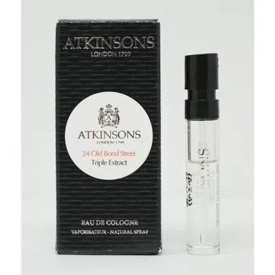 Atkinsons Unisex 24 Old Bond Street Triple Extract Edc Spray 0.04 oz Fragrances 8011003880492 In Multi