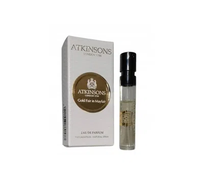 Atkinsons Unisex Gold Fair In Mayfair Edp Spray 0.04 oz Fragrances 8011003880577 In Multi
