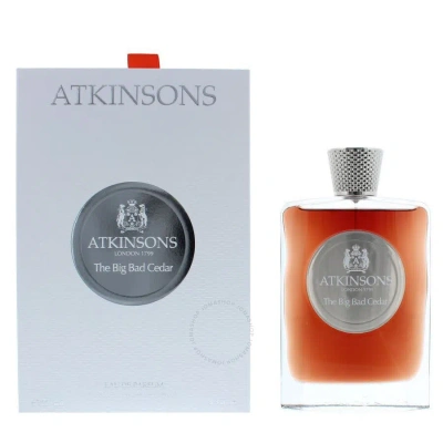 Atkinsons Unisex The Big Bad Cedar Edp Spray 3.4 oz Fragrances 8002135139930 In Orange