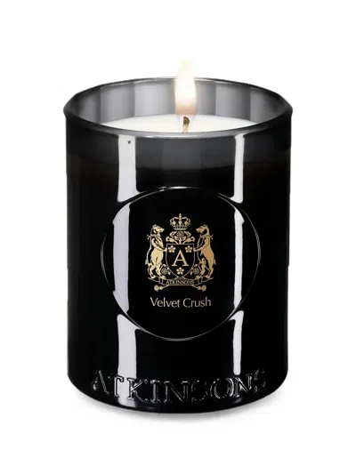 Atkinsons Velvet Crush Scented Candle In Black