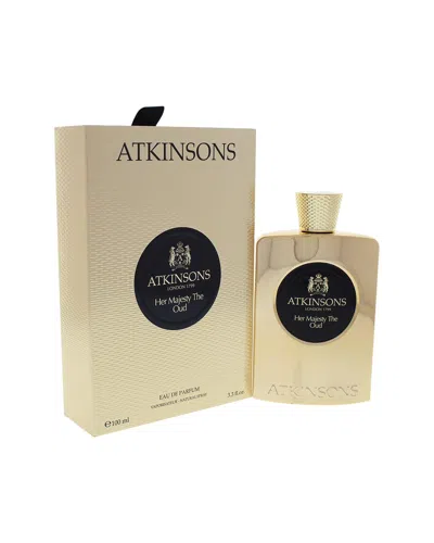 Atkinsons Women's 3.3oz Her Majesty The Oud Edp In Gold