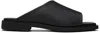 At.kollektive Black Bianca Saunders Edition Morant Slides In Black