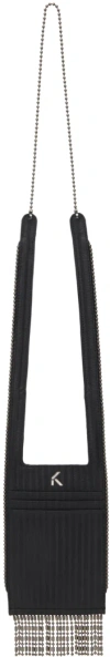At.kollektive Black Kiko Kostadinov Edition Milne Pasholder Pouch In Black/black
