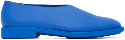 At.kollektive Blue Bianca Saunders Edition Maggoty Loafers In Absolute Zero Blue