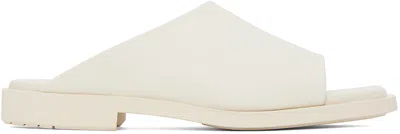 At.kollektive Off-white Bianca Saunders Edition Morant Sandals In Cream White