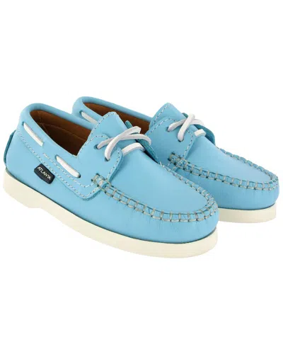 Atlanta Mocassin Leather Boat Shoe In Animal Print