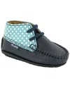 Atlanta Mocassin Leather Boot In Black