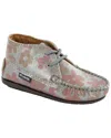 Atlanta Mocassin Leather Boot In Multi