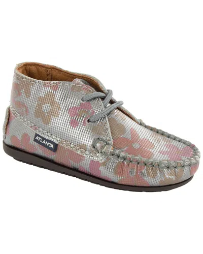 Atlanta Mocassin Kids' Leather Boot In Multi