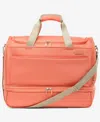 Atlantic Drop-bottom Weekender In Orange