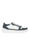Atlantic Stars Man Sneakers Midnight Blue Size 4 Soft Leather In Blue