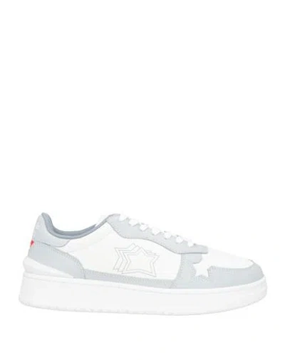 Atlantic Stars Man Sneakers White Size 13 Soft Leather