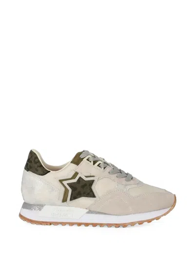 Atlantic Stars Star-patch Suede Sneakers In Multi