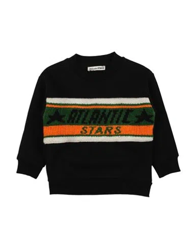 Atlantic Stars Babies'  Toddler Boy Sweatshirt Black Size 6 Cotton, Acrylic, Polyester