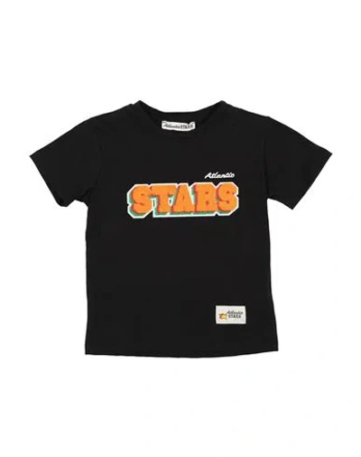Atlantic Stars Babies'  Toddler Boy T-shirt Black Size 6 Cotton