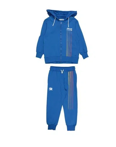 Atlantic Stars Babies'  Toddler Boy Tracksuit Azure Size 6 Cotton In Blue