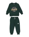 Atlantic Stars Toddler Boy Tracksuit Dark Green Size 6 Cotton In Green