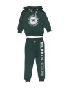 Atlantic Stars Toddler Boy Tracksuit Dark Green Size 6 Cotton In Green