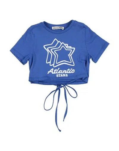 Atlantic Stars Babies'  Toddler Girl T-shirt Blue Size 6 Cotton
