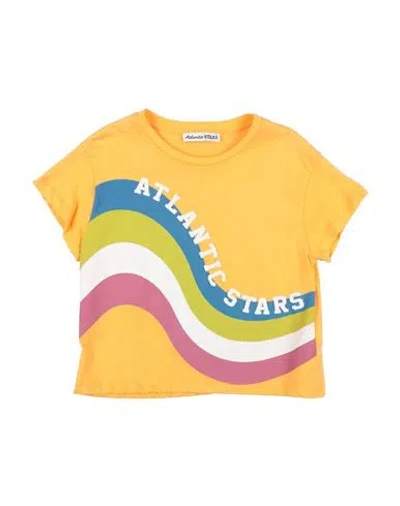 Atlantic Stars Babies'  Toddler Girl T-shirt Mandarin Size 6 Cotton