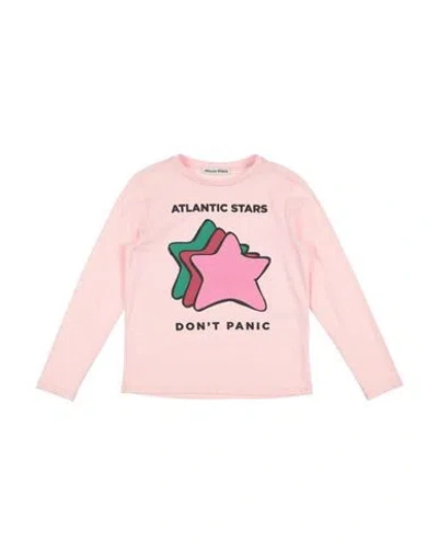 Atlantic Stars Babies'  Toddler Girl T-shirt Pink Size 6 Cotton