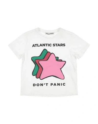 Atlantic Stars Babies'  Toddler Girl T-shirt White Size 6 Cotton