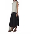 Atlantique Ascoli Echo 2 Sleeveless Blouse In Almond Milk In Multi