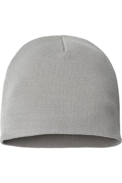Atlantis Headwear Sustainable Beanie In Grey